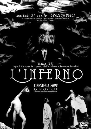 Постер показа «L'Inferno» 1911 года