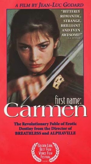 Постер фильма Жан-Люка Годара «First Name: Carmen»